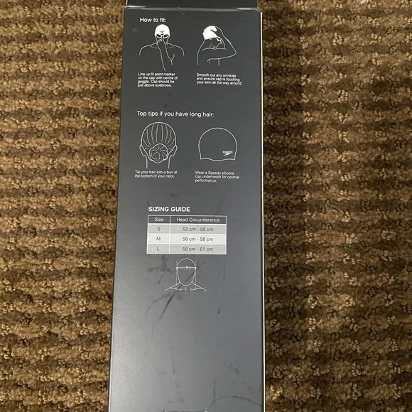 Speedo Fastskin Racing Cap size Large - Picture 5 of 5